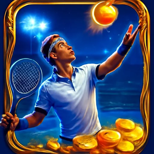 2777bet ফ্লাডলাইটে টেনিস পয়েন্ট